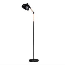 Modern Industrial Style Decorative Lighting Metal Base Adjustable Floor Lamp